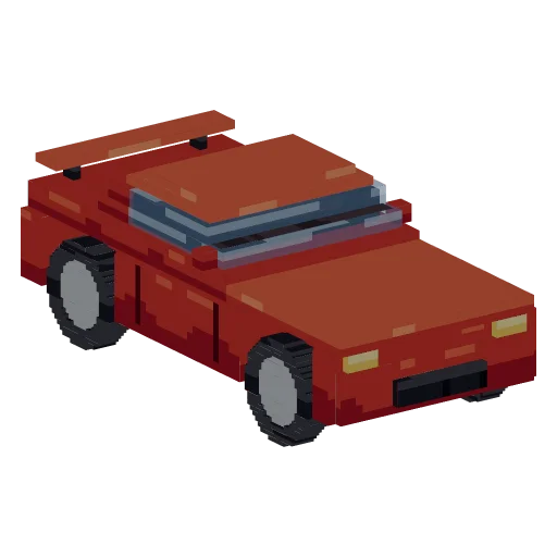 Red sports car
