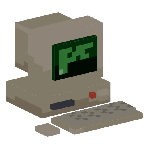 Retro desktop computer